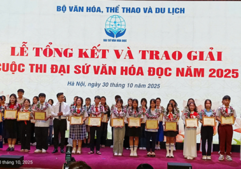 Đồng Tháp: 3 thí sinh đạt giải vòng chung kết cuộc thi Đại sứ Văn hóa đọc năm 2025