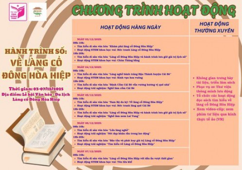 Hành trình số: Về Làng cổ Đông Hòa Hiệp