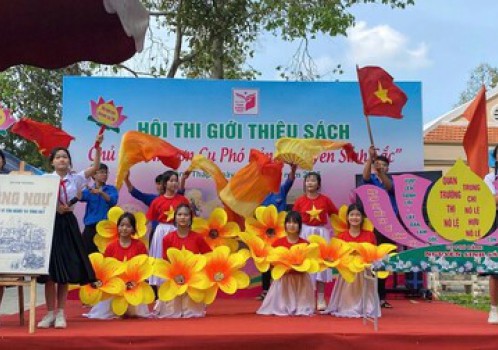 Hội thi Giới thiệu sách Chủ đề “Nhớ ơn cụ Phó bảng Nguyễn Sinh Sắc”