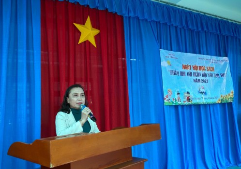 Ngày hội đọc sách năm 2023 “Thiếu nhi với ngày Hội văn hóa đọc ” tại Trường Phú Nhuận