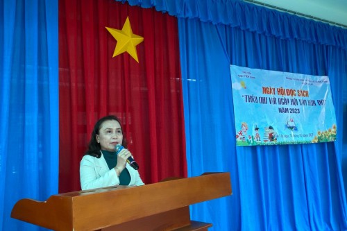 Ngày hội đọc sách năm 2023 “Thiếu nhi với ngày Hội văn hóa đọc ” tại Trường Phú Nhuận