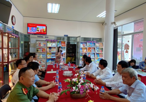 Thư viện Tiền Giang Khai mạc Hội Báo Xuân Giáp Thìn năm 2024
