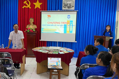 Tin bài hành trình đến với Thư viện tỉnh Tiền Giang ngày 16/4/2025