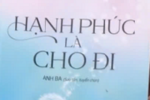 Video Giới thiệu sách kỳ 05/2025: Hạnh phúc là cho đi